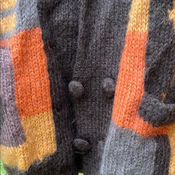 Vintage Rosanna  Multicolor Geometric Pattern Women’s can be unisex Sweater - Picture 2 of 6